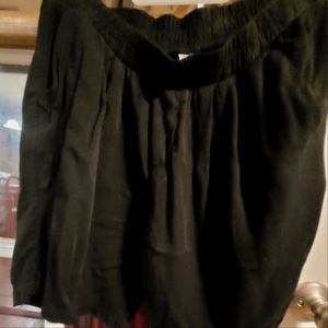 Old Navy pleated shorts. Super comfy